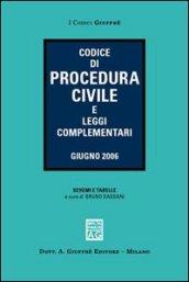 Codice di procedura civile e leggi complementari