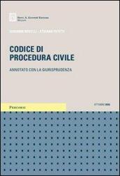 Codice di procedura civile. Annotato con la giurisprudenza