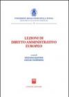 Lezioni di diritto amministrativo europeo