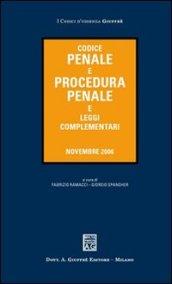 Codice penale e procedura penale e leggi complementari