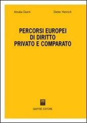 Percorsi europei di diritto privato e comparato