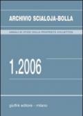 Archivio Scialoja-Bolla (2006). 1.
