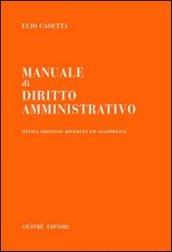 Manuale di diritto amministrativo