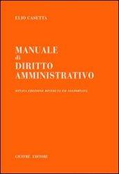 Manuale di diritto amministrativo