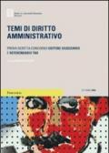 Temi di diritto amministrativo. Prova scritta concorso uditore giudiziario e referendario TAR