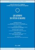 Quaderni di studi europei (2006). 1.