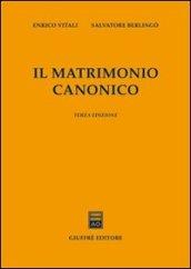 Il matrimonio canonico