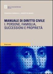 Manuale di diritto civile. 1.Persone, famiglia, successioni e proprietà