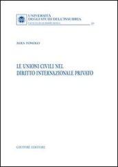 Le unioni civili nel diritto internazionale privato