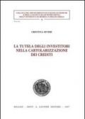 La tutela degli investitori nella cartolarizzazione dei crediti