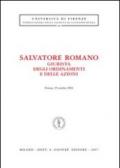 Salvatore Romano giurista degli ordinamenti e delle azioni (Firenze, 15 ottobre 2004)