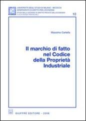 Il marchio di fatto nel codice della proprietà industriale