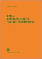 Etica e responsabilità sociale nell'impresa