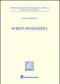 Scritti romanistici