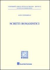 Scritti romanistici