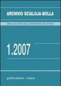Archivio Scialoja-Bolla (2007). 1.