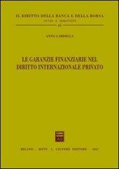 Le garanzie finanziarie nel diritto internazionale privato