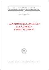 Sanzioni del consiglio di sicurezza e diritti umani