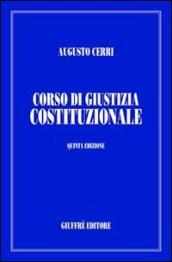 Corso di giustizia costituzionale