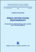 Public sector social responsibility. Strumenti di rendicontazione etico-sociale per l'azienda pubblica