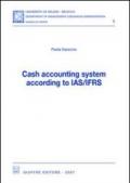 Cash accounting system according to IAS/IFRS