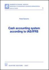 Cash accounting system according to IAS/IFRS