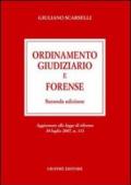 Ordinamento giudiziario e forense