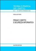 Privacy, diritto e sicurezza informatica