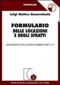 Formulario delle locazioni e degli sfratti. Con CD-ROM