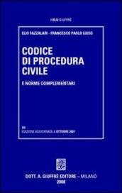 Codice di procedura civile e norme complementari