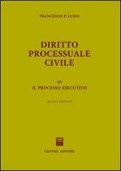Diritto processuale civile. 3.Il processo esecutivo