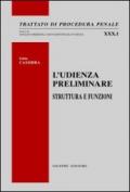 L'udienza preliminare. Struttura e funzioni