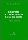 Contratto e trasferimento della proprietà. I sistemi romanisti