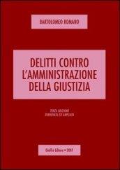 Delitti contro l'amministrazione della giustizia