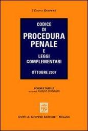 Codice di procedura penale e leggi complementari