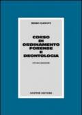 Corso di ordinamento forense e deontologia