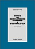 Corso di ordinamento forense e deontologia