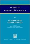 Trattato sui contratti pubblici. 4.Le tipologie contrattuali
