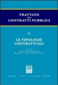 Trattato sui contratti pubblici. 4.Le tipologie contrattuali