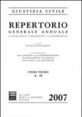 Repertorio generale annuale di legislazione, bibliografica, giurisprudenza