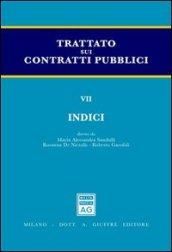 Trattato sui contratti pubblici. 7.Indici