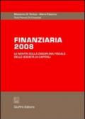 Finanziaria 2008. Le novità sulla disciplina fiscale delle società di capitali