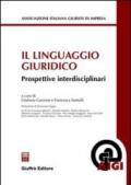 Il linguaggio giuridico. Prospettive interdisciplinari