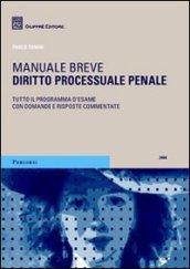 Diritto processuale penale