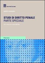 Studi di diritto penale. Parte speciale