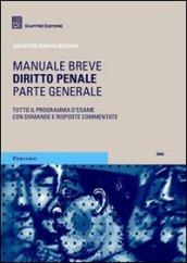 Diritto penale. Parte generale