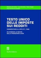 Testo Unico delle imposte sui redditi. Commentario al DPR 917/1986