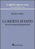 La società di fatto. Recenti orientamenti giurisprudenziali