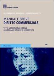 Diritto commerciale. Manuale breve