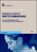 Diritto comunitario. Manuale breve